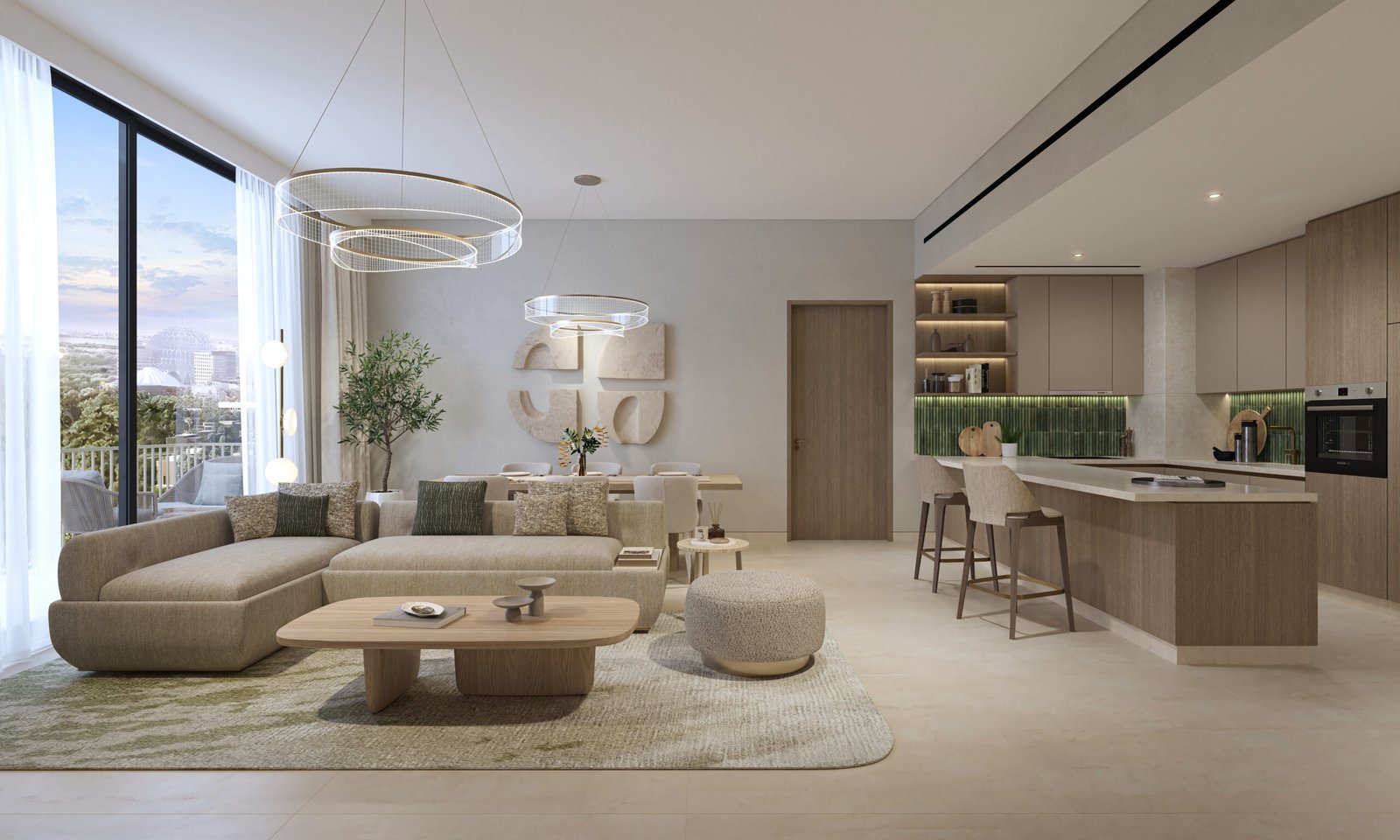 2BR - Living room