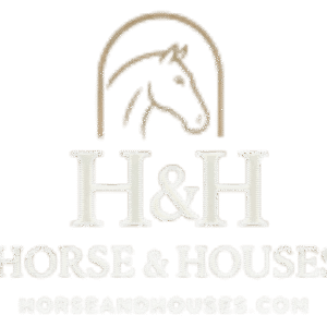 Picture of Horse & Houses