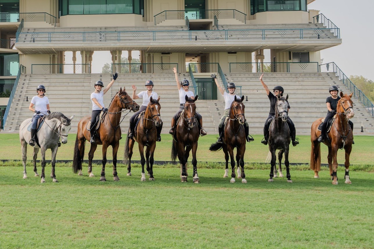 Horse riding team