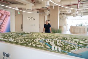 Ora Project model at the head quarters